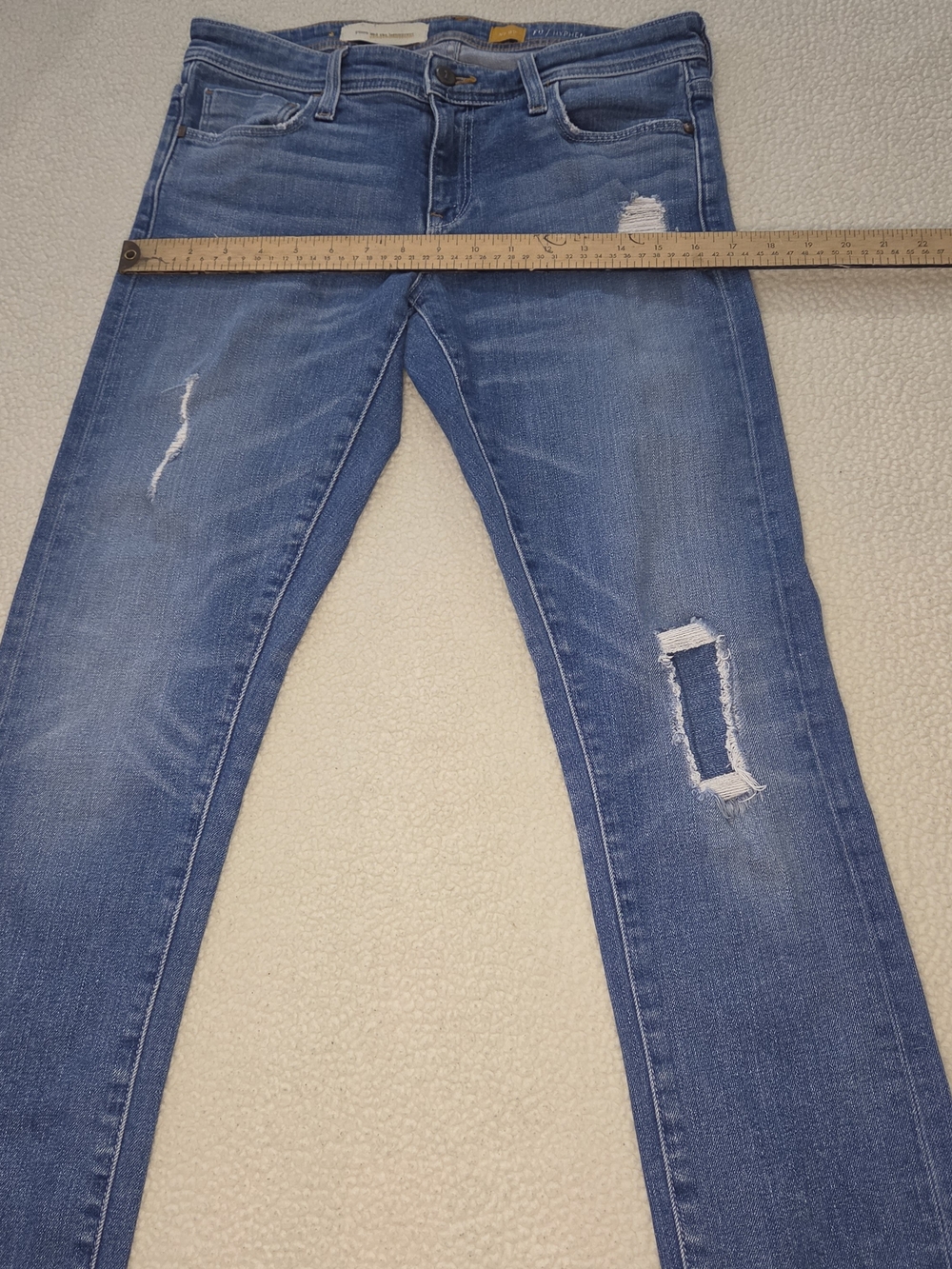 Anthropologie Pilcro And The Letterpress Women's Jeans Straight Leg Size 27 - Picture 6 of 8